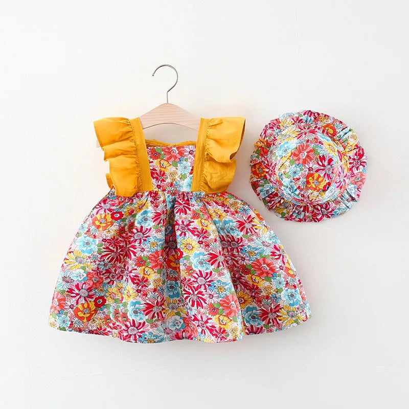 Summer Smile Dress With Hat