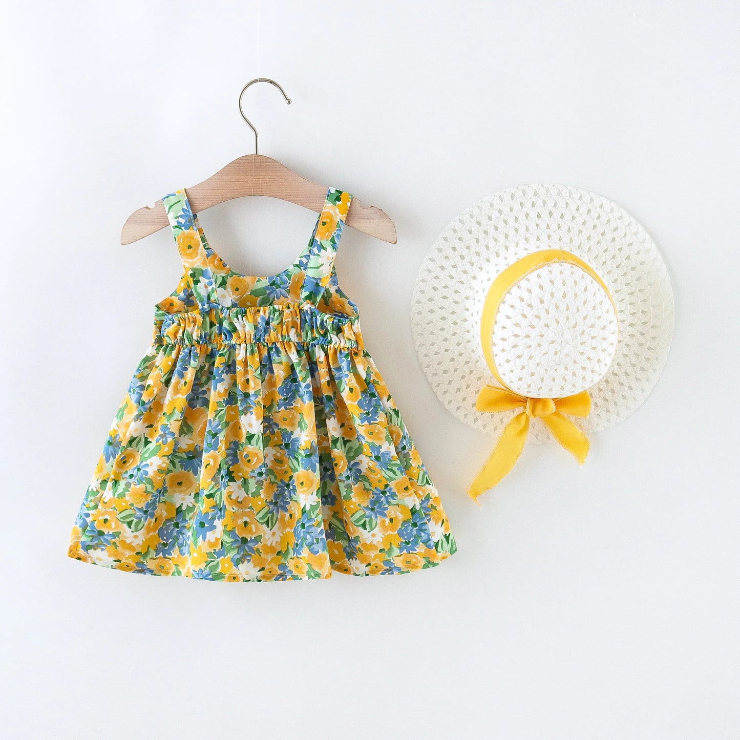 Sunny Dot Dress With Hat