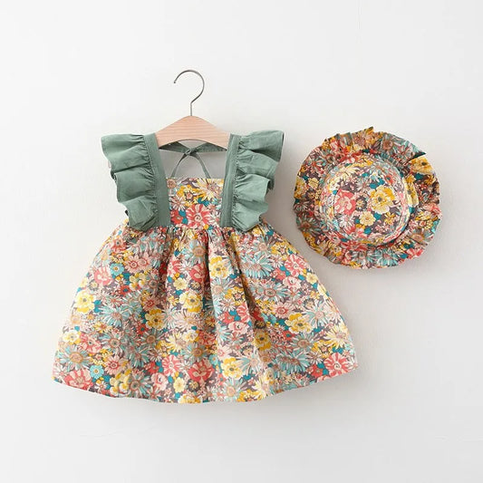 Summer Smile Dress With Hat