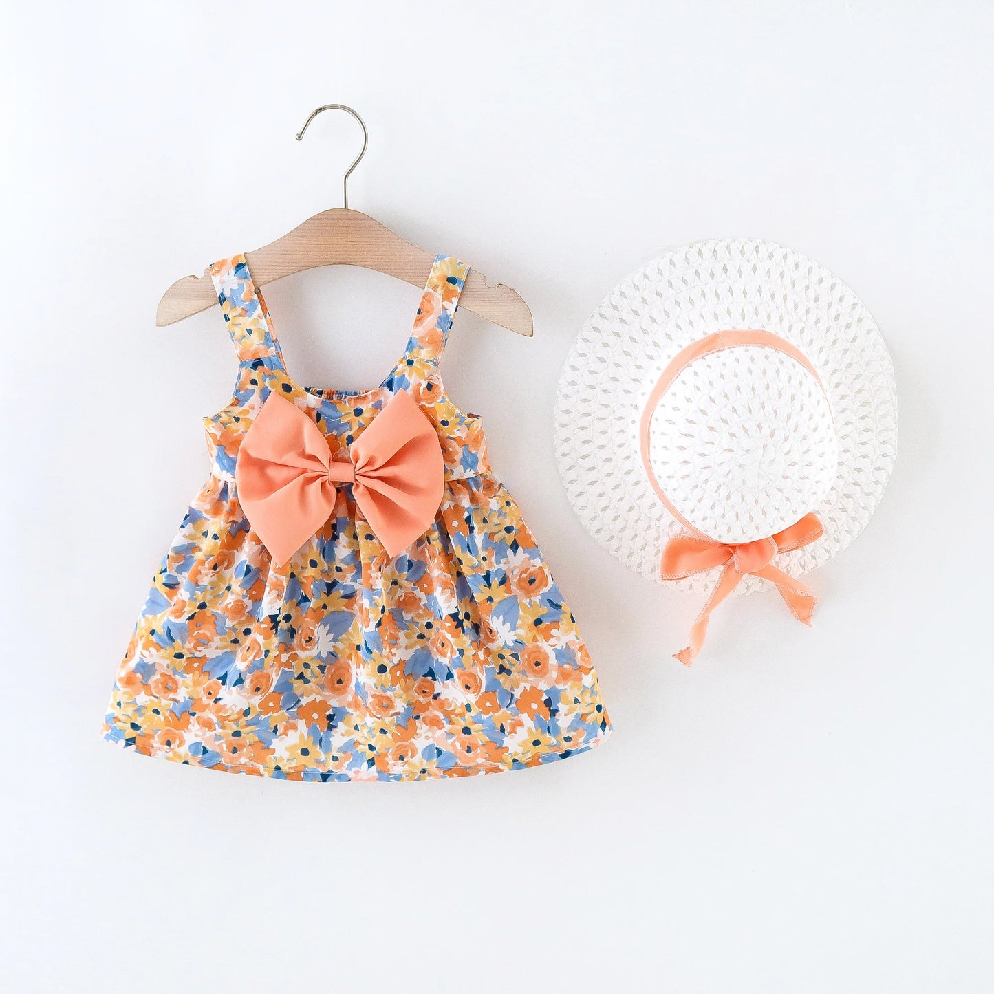 Sunny Dot Dress With Hat