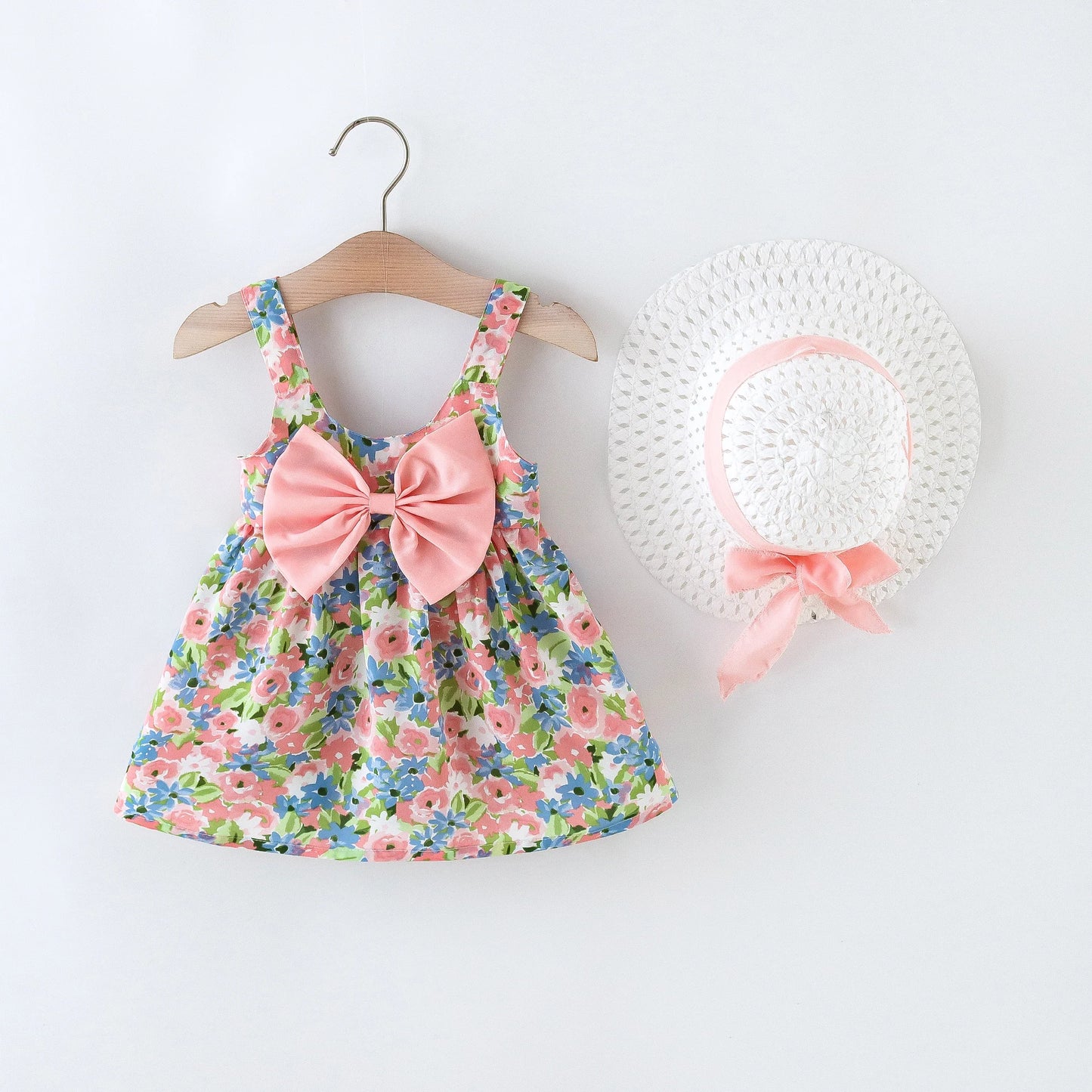Sunny Dot Dress With Hat